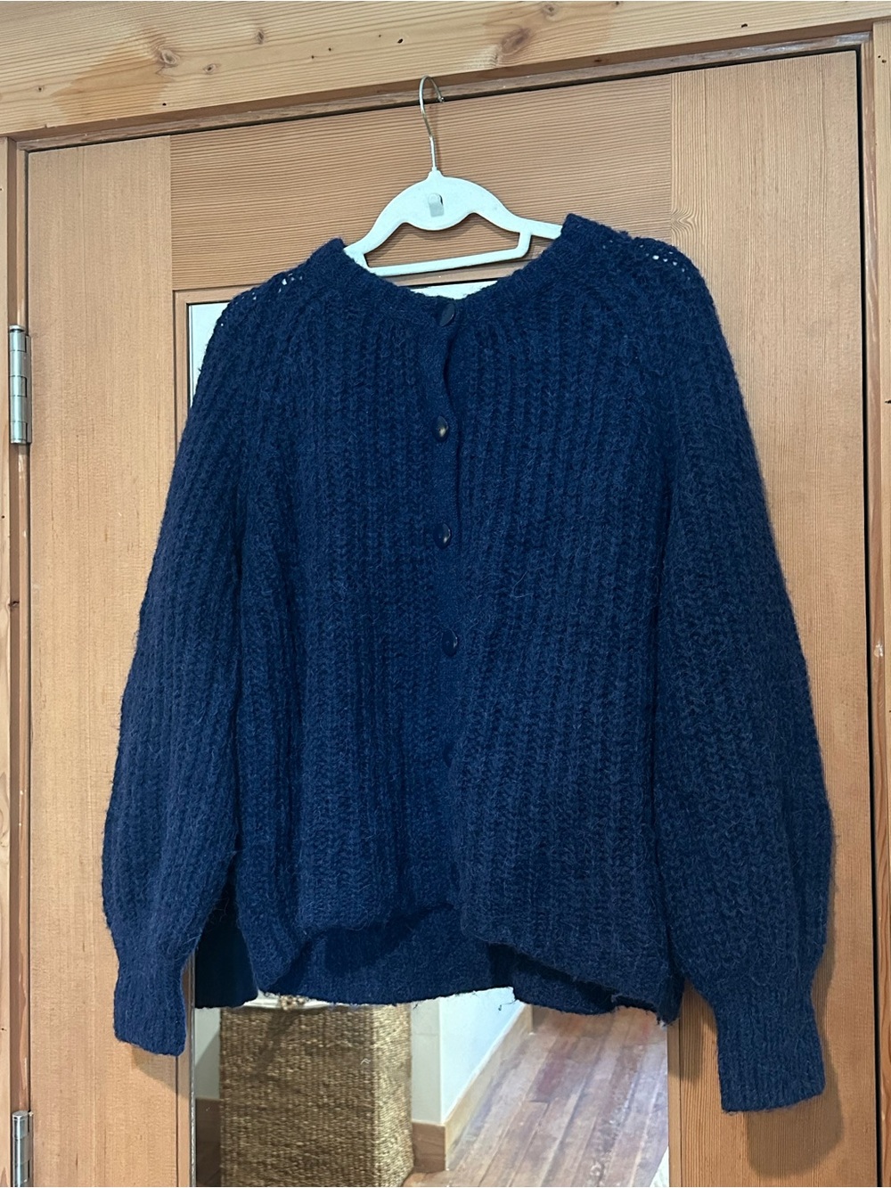 Sézane Emile Cardigan - Navy Blue